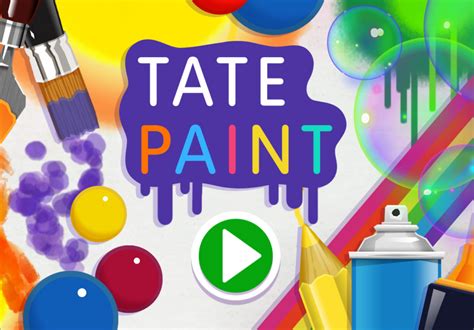 tate painting games for kids